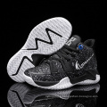 2021 New Breathable Flying Mesh Wear-Resistant Non-Slip Outdoor Sports Boys Children's Basketball Shoes Kids Sneakers